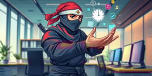 Produtividade Ninja: Gerencie seu Tempo como um Profissional