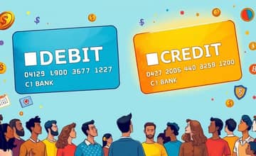 Tarjetas de Débito vs. Crédito: ¿Cuál Elegir?