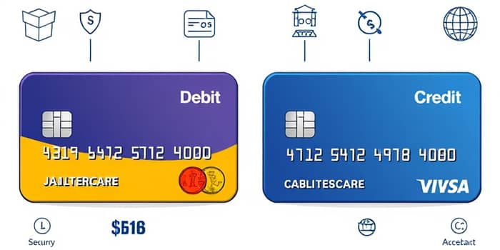 Debitkarte oder Kreditkarte: Was ist besser?