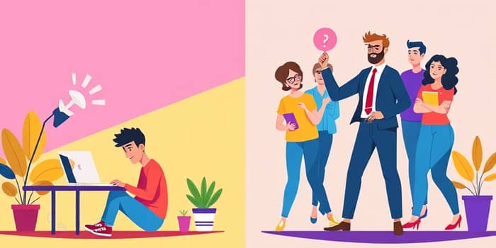 Unternehmer vs. Freelancer: Unterschiede im Alltag