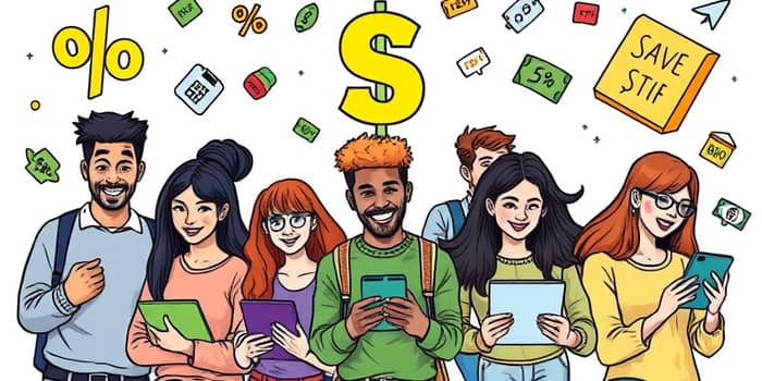 Descontos para estudantes em produtos e serviços financeiros