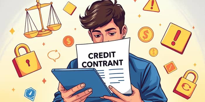 O que observar antes de assinar um contrato de crédito